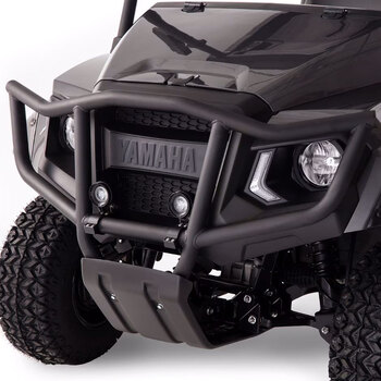 Pare-broussaille avant avec support de treuil