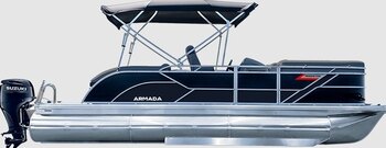 2026 Armada Drakkar 23 Fish 2 tubes Black Outer Sheet