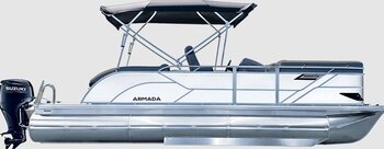 2026 Armada Drakkar 23 Fish 3 tubes White Outer Sheet