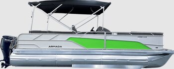 2026 Armada Saphir 21SB 3 tubes Blanc feuille extérieure