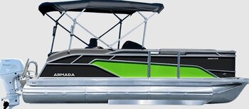 2026 Armada Drakkar 21SB 2 tubes Black Outer Sheet