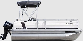 2026 Armada Excursion X 268 3 tubes Blanc Feuille extérieure