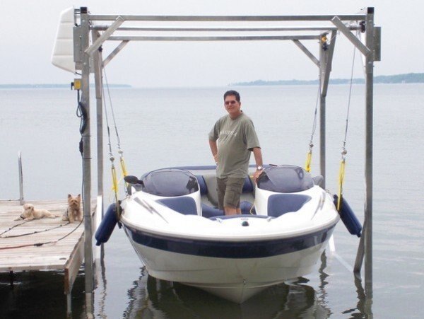 Naylor Docks Shallow Water Boat Lifts SL5000