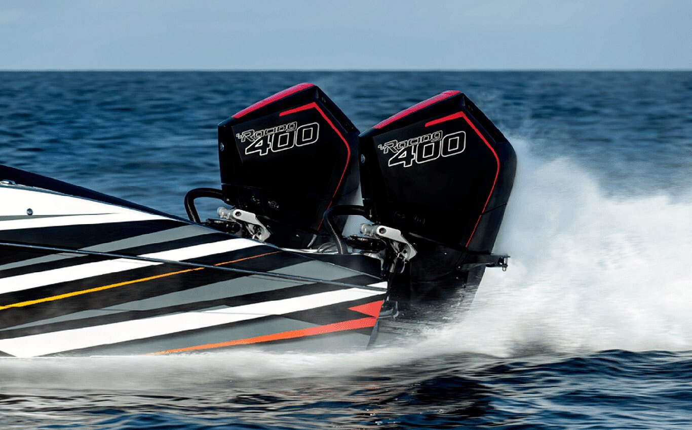 Mercury Racing 400R Cold Fusion White