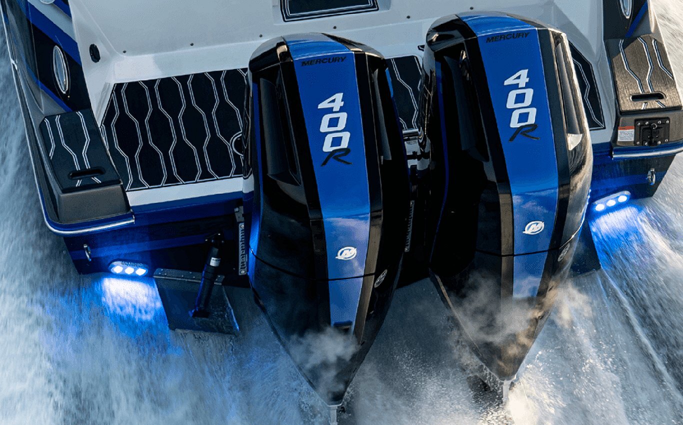 Mercury Racing 400R Cold Fusion White