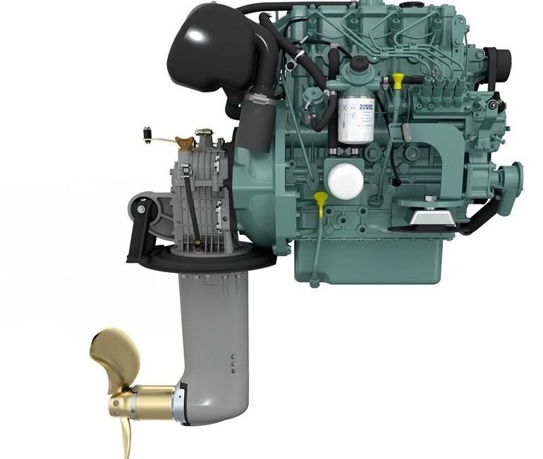 Volvo Penta D2 Saildrive 75 hp