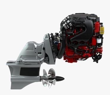 Volvo Penta V6 FWD Forward Drive 250 hp