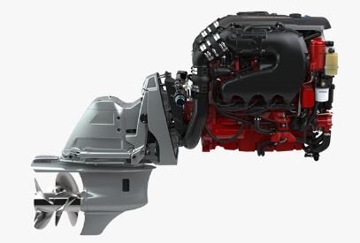 Volvo Penta V8 TCC Gasoline Aquamatic Sterndrive 300 hp