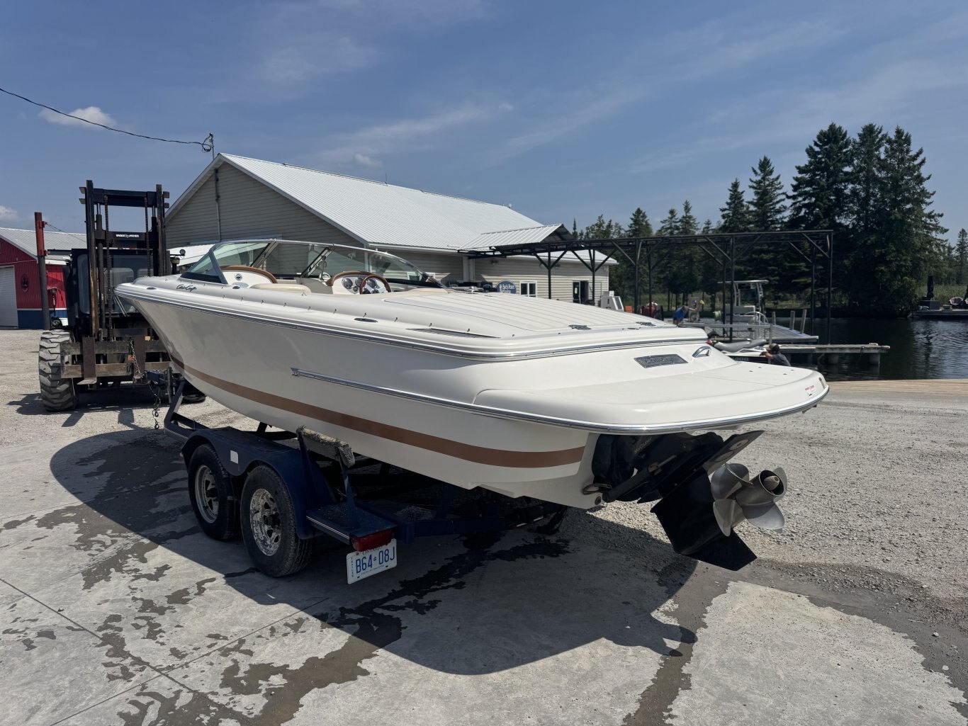 2008 Chris Craft 22 Launch