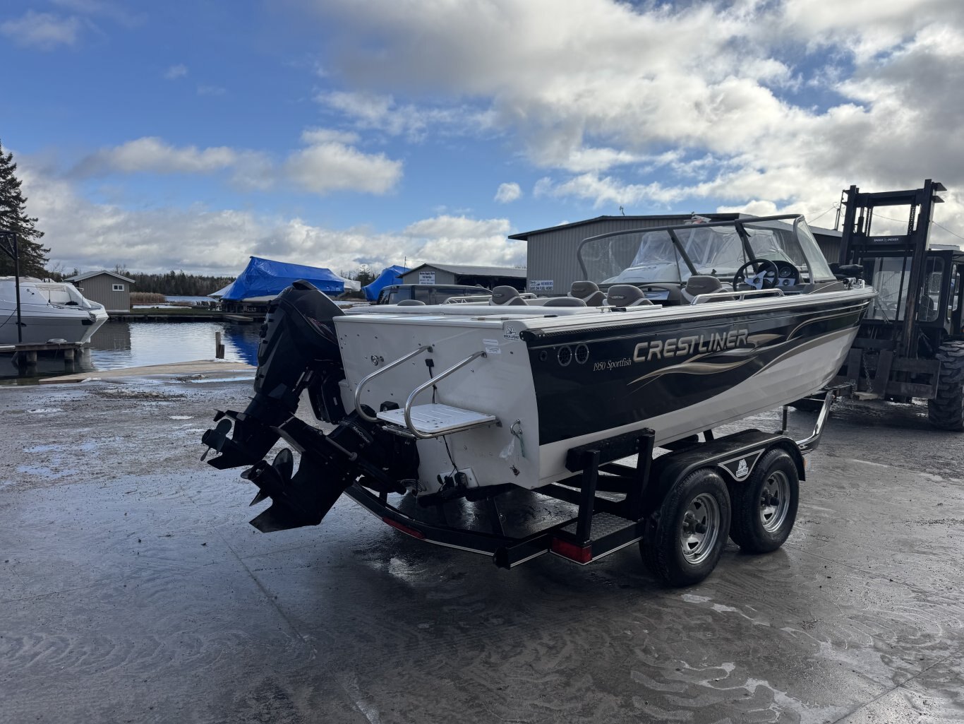 2005 Crestliner 1950 SportFish I/O