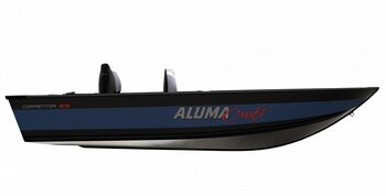 16 ft Fishing Boat with 40 hp tiller outboard