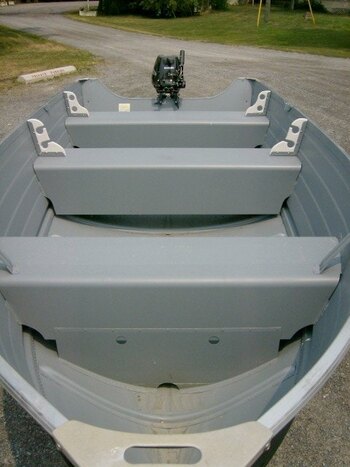 17 ft Fishing Boat with 60 hp outboard