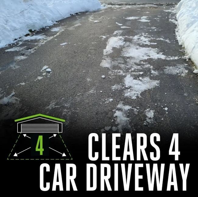 EGO POWER+ Multi Head Snow Shovel Kit with 4.0Ah Battery and 320W Charger MSS1203