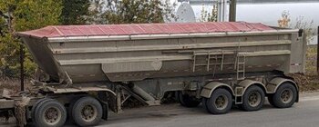 T800 Tri Drive Dump Truck