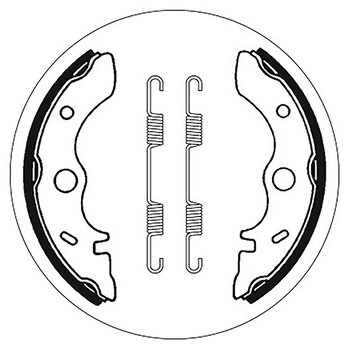 SBS BRAKE SHOES WITH SPRINGS (5192178100)