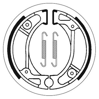 SBS BRAKE SHOES WITH SPRINGS (5192029100)
