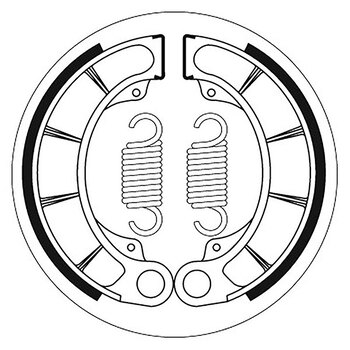 SBS BRAKE SHOES WITH SPRINGS (5192178100)