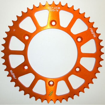 SUNSTAR WORKS TRIPLESTAR ALUMINUM REAR SPROCKET (5 354752OR)