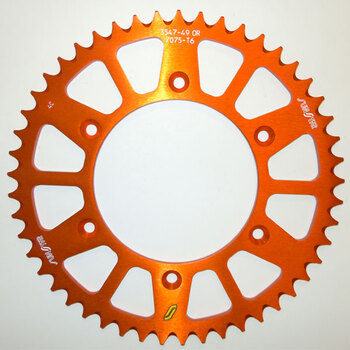 SUNSTAR WORKS TRIPLESTAR ALUMINUM REAR SPROCKET (5 354751OR)