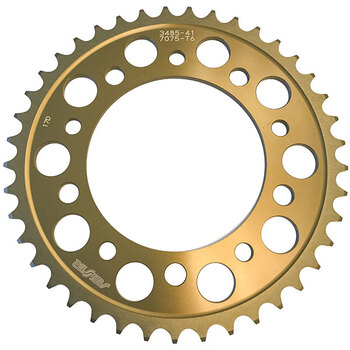 SUNSTAR WORKS TRIPLESTAR ALUMINUM REAR SPROCKET (5 354752OR)