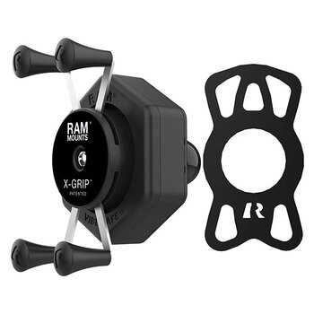 RAM X Grip Phone Mount with Vibe Safe & Small Tough Claw (RAM HOL UN7 462 400)