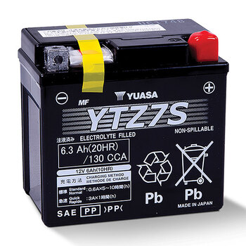 Yuasa YTZ Series Battery (YUAM62TZ5)