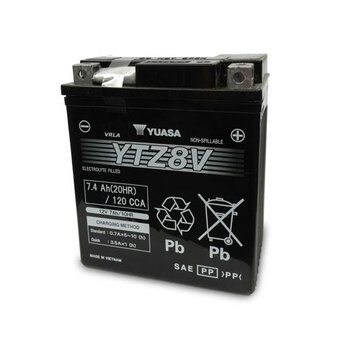 Yuasa YTZ Series Battery (YUAM62TZ5)