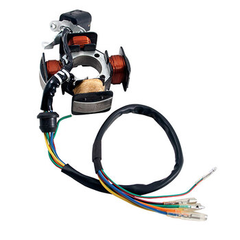 MOGO PARTS STATOR, 8 COIL (32 WIRE); 4 SLOT MALE CONNECTOR (08 0206)