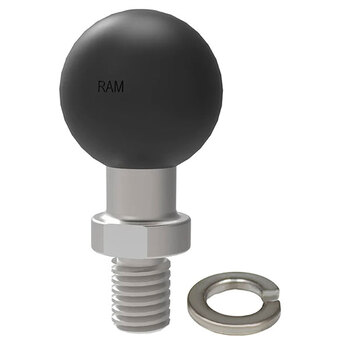 RAM Ball Adapter with M10 1.25 Threaded Post (RAM B 349U)