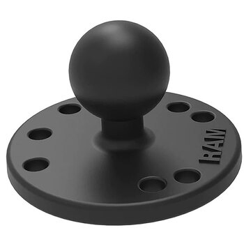 RAM MOUNTS BALL ADAPTER WITH HARDWARE FISHFINDERS (RAM 202)