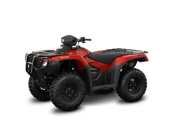 2026 Honda Rubicon 520 DCT IRS EPS Automatic Hero Red