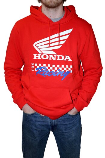 Fox x Honda Oversized Pullover Hoodie