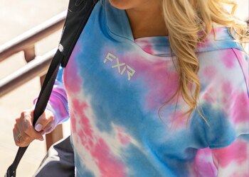 Balance Cropped Pullover Hoodie Merlot