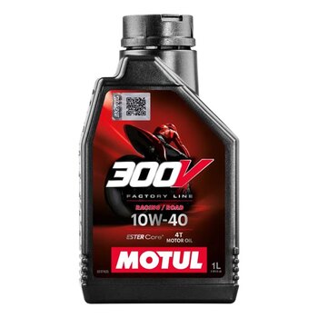 MOTUL 300V ROAD RACING 10W40 EA Of 4 (104121)