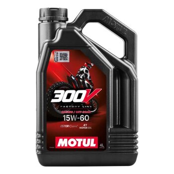 MOTUL 300V ROAD RACING 10W40 EA Of 4 (104121)