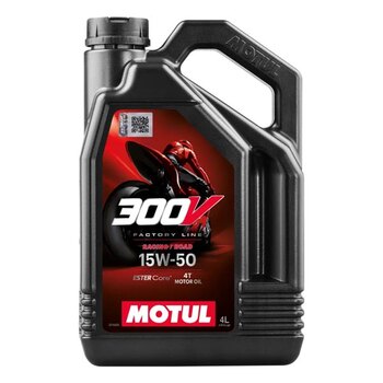 MOTUL 300V ROAD RACING 10W40 EA Of 4 (104121)