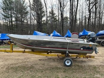 2010 LUND 1625 REBEL SS W/ 50HP HONDA 4S