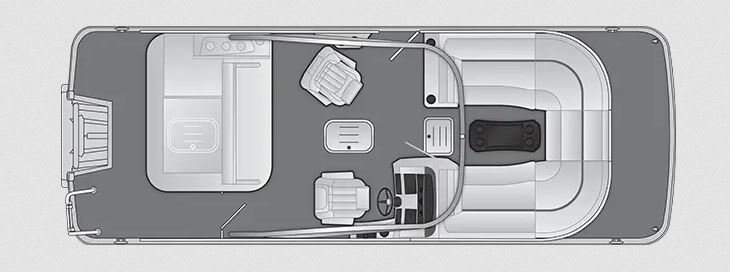 2025 Bennington L23 Swingback Bowrider w/ Arch 23 LTSBA