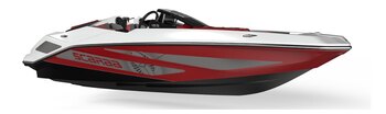 2025 Scarab 195 LX BLACK/CRIMSON RED