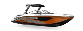 2025 Scarab 285 LX WAKE BLACK/CRIMSON RED