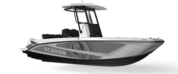 2025 Scarab 235 Open SE PEARL GRAY