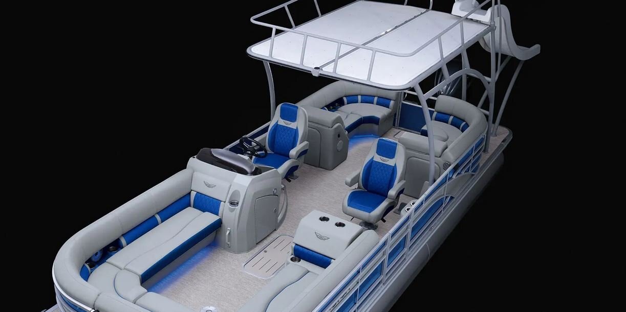 2026 Bennington L Line 20 L Stern Radius Quad Bench