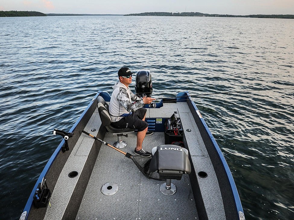 2026 Lund 1650 Angler Tiller