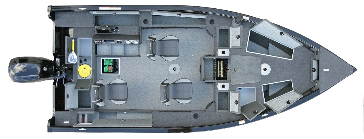 2026 Lund 1875 Pro Guide Tiller