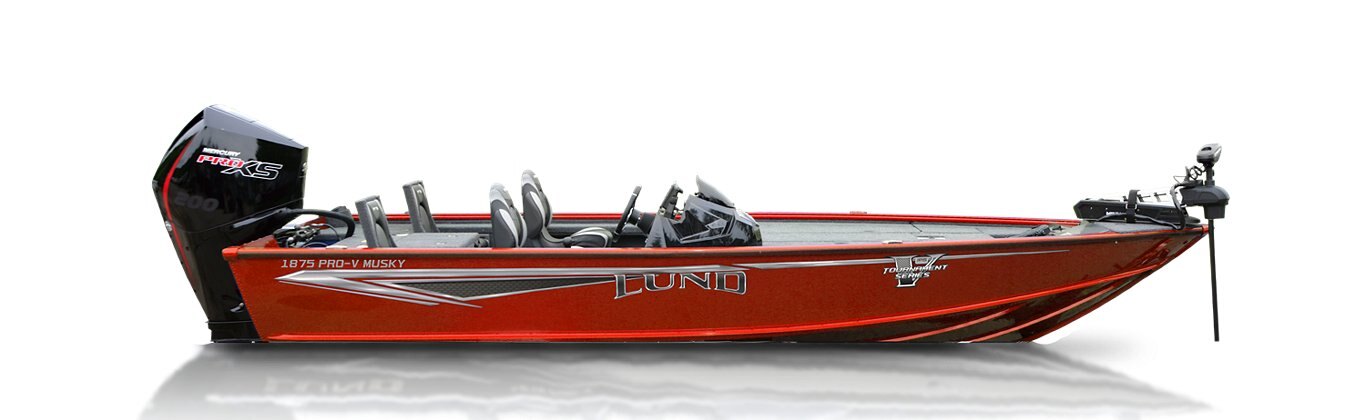 2026 Lund 1875 PRO V MUSKY XS ss