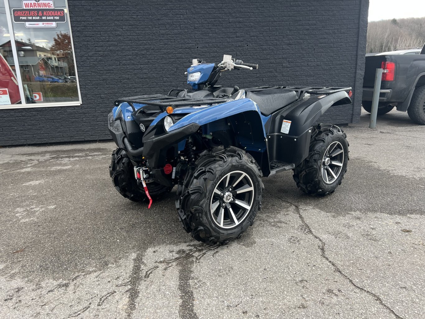 2025 Yamaha Grizzly EPS SE Dusty Blue