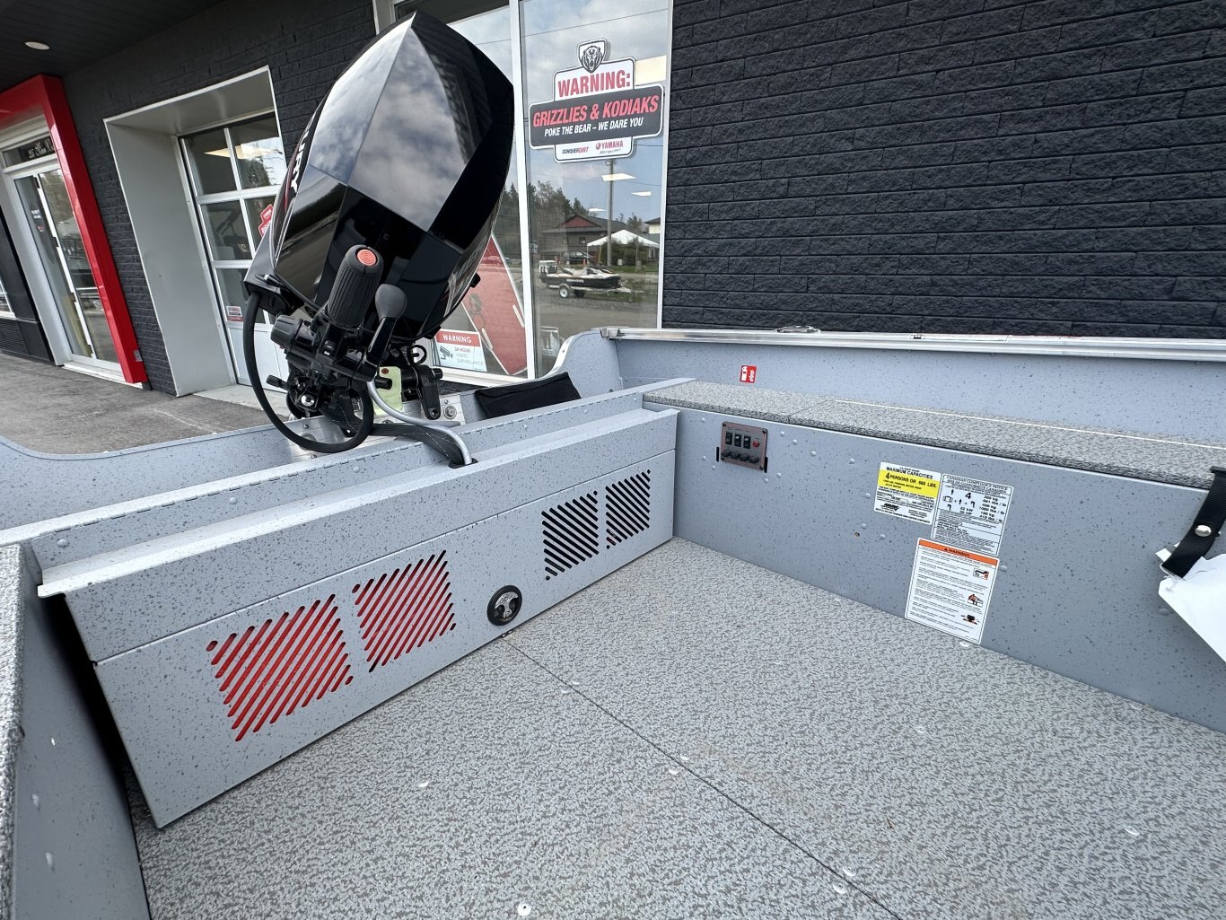 2025 Lund 1400 Fury Tiller Mercury 30HP