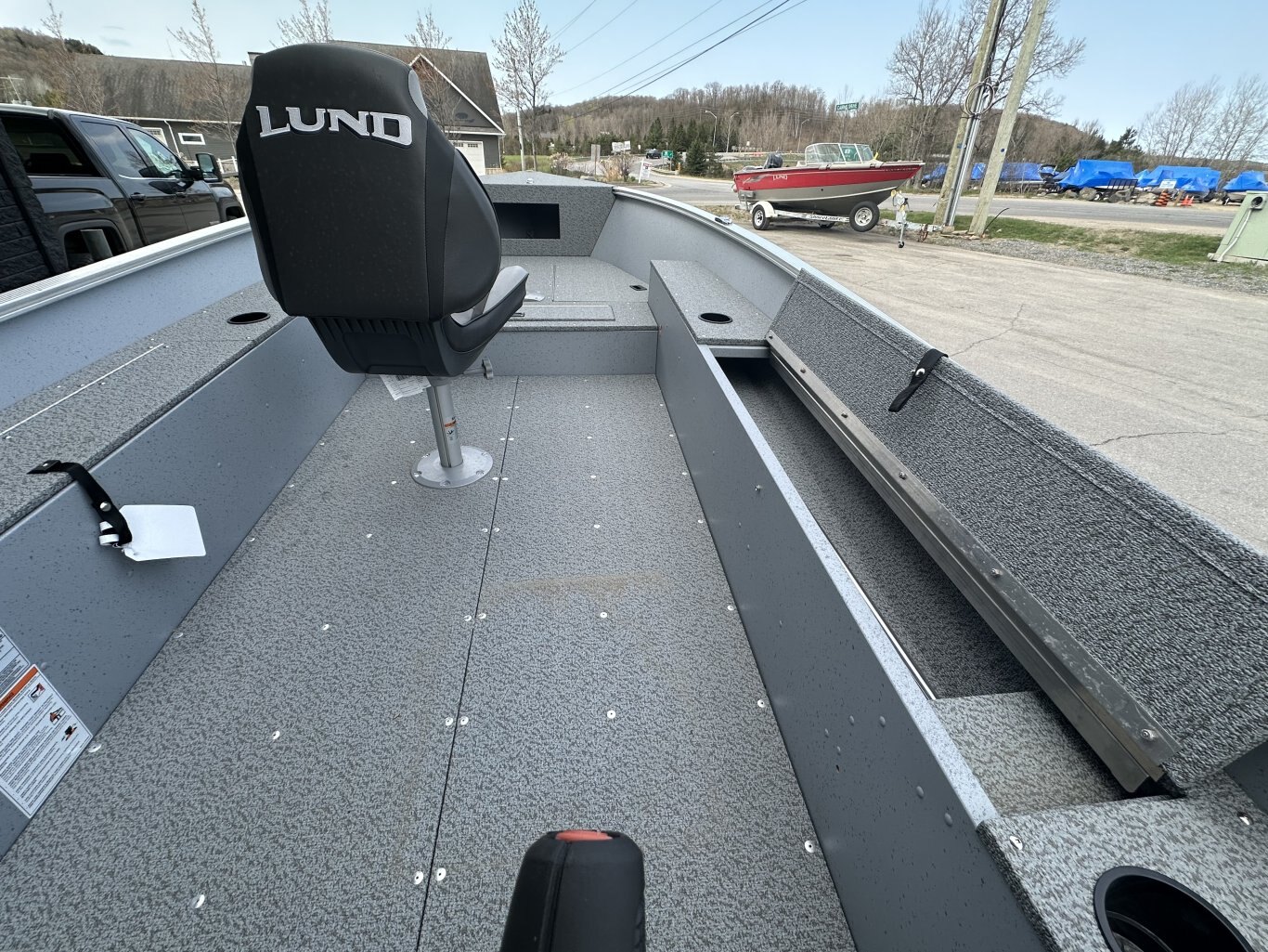 2025 Lund 1400 Fury Tiller Mercury 30HP