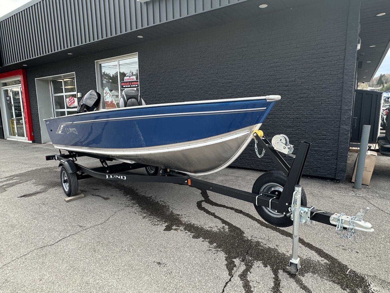 2025 Lund 1400 Fury Tiller Mercury 30HP