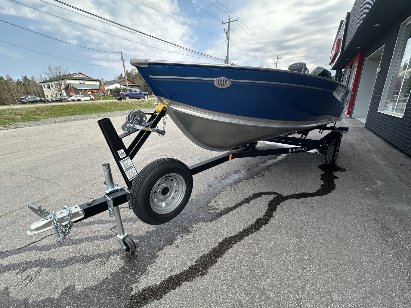 2025 Lund 1400 Fury Tiller Mercury 30HP